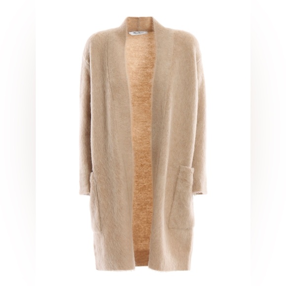 NWT MAX MARA Maroso mohair blend cardigan size L